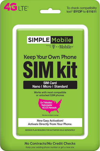 Alimentato tmobile kit sim - alimentato, da
